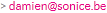 Damiens's email address