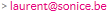 Laurent's email address