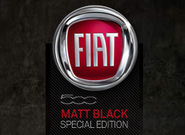 Fiat - 500 Matt Black